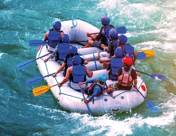 16km River Rafting from Shivpuri