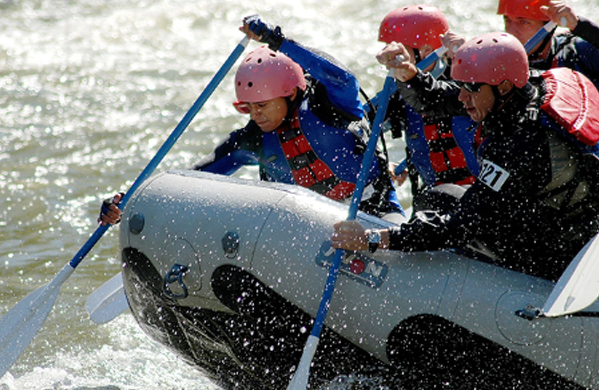 rafting